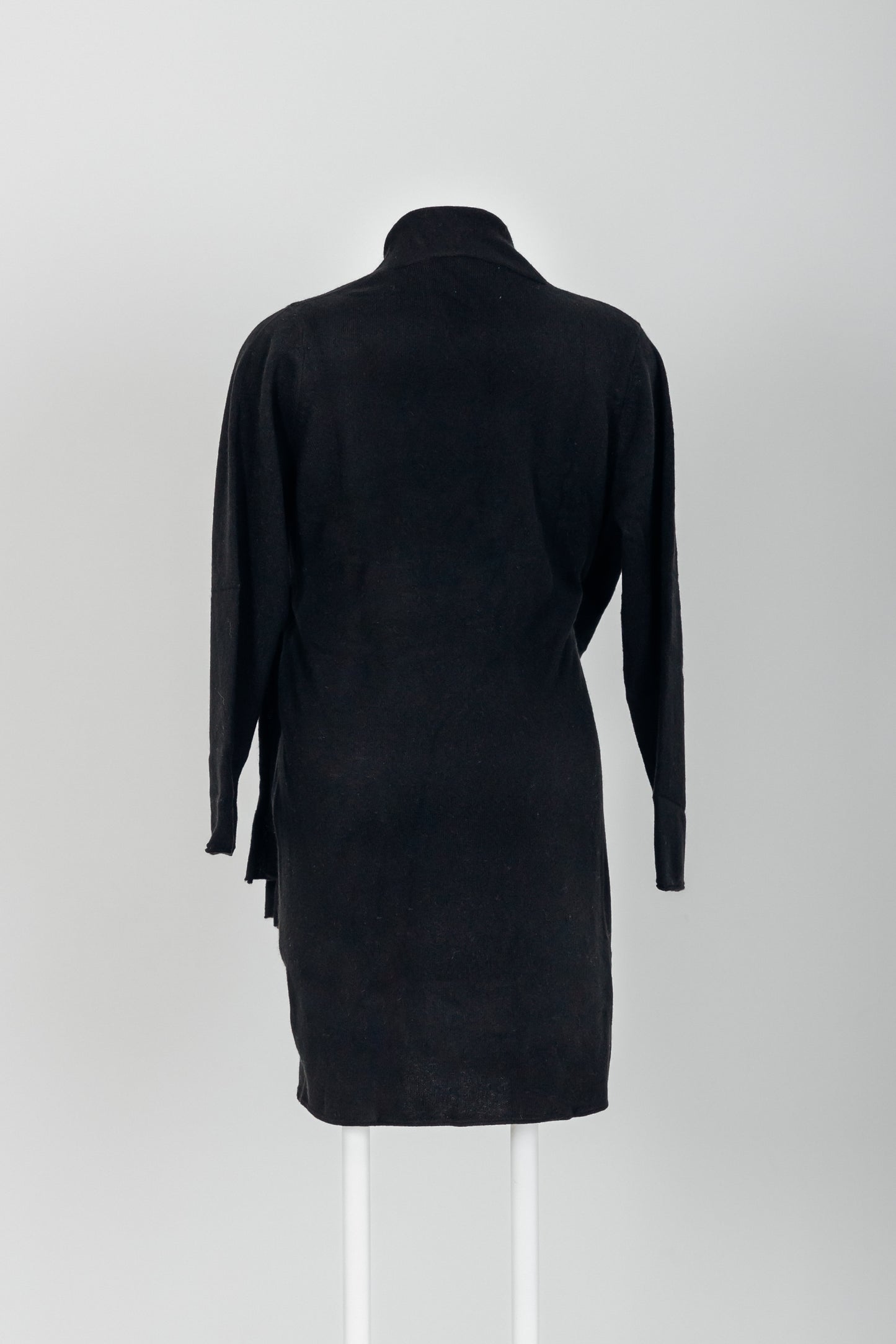 Wickeljacke aus 100% Cashmere in Elegant Black